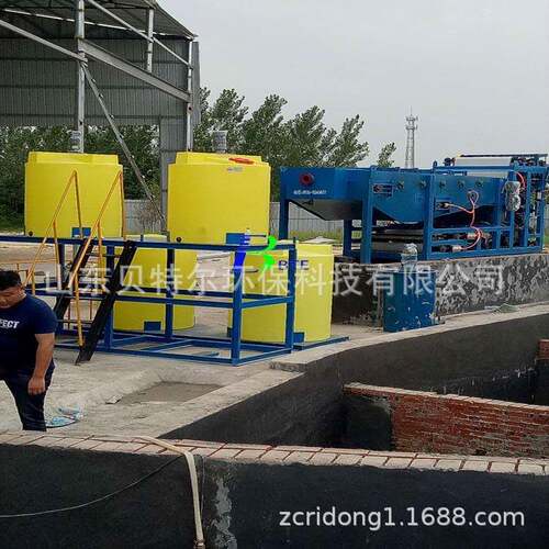 机制砂污水处理设备带式压滤机贝特尔环保专业制造质量无忧