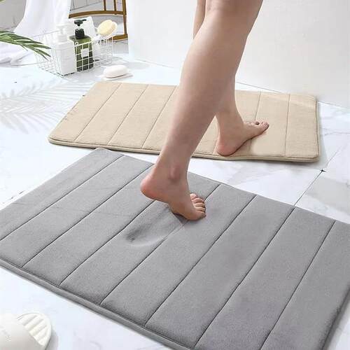 Soft Memory Foam Bath Bathroom Floor Shower Rug Non-slip Mat