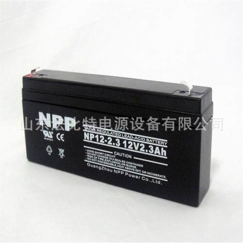 NPP铅酸蓄电池NP12-4Ah广州耐普12V4Ah质保1年 精密仪器