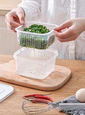 Storage Freshness Box: Home Kitchen Scallion and Garlic Stor