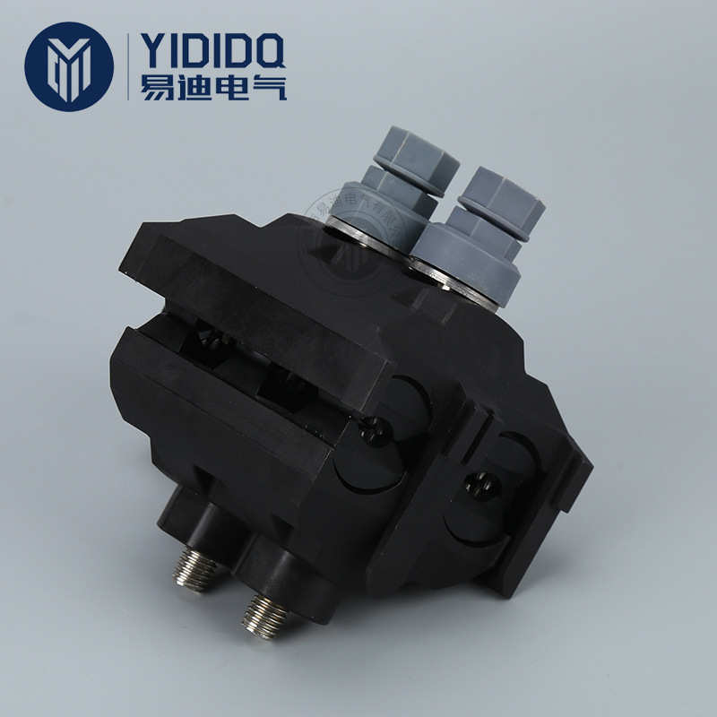 线卡不锈钢绝缘ttd551fj夹线ttd螺杆线防尘防雨穿刺夹分支 供应