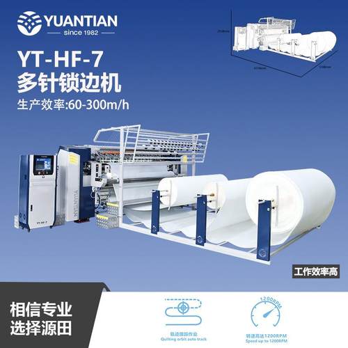 佛山智造系列全自动床垫裥棉设备智能伺服控制多针绗缝机