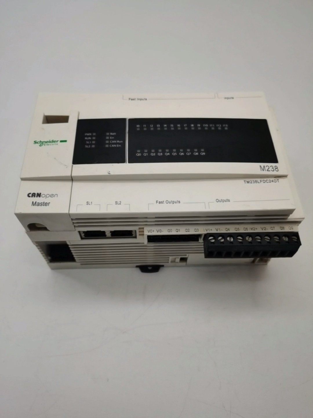 TM238LFDC24DT原装拆机施耐德PLC可编程控制器