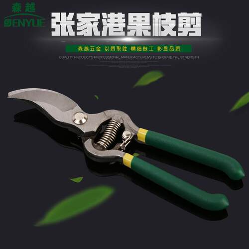 厂家供应张家港果枝剪修枝剪一体园林剪树枝剪果树剪修花剪刀