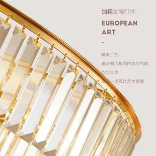 现代水简约包晶厅吊客灯厂家设计轻719奢家用卧室灯分销走廊厢餐