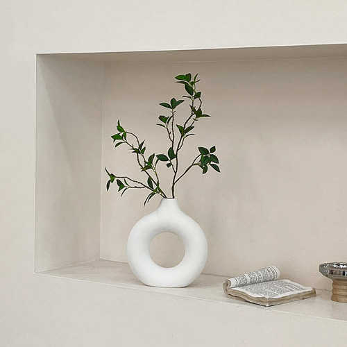 ins奶油风马醉木吊钟花瓶摆件假绿植客厅插花电视柜软装饰品