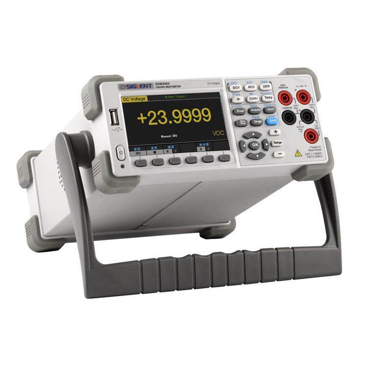 鼎阳五位半双数显万用表高精度自动量程台式万用表SDM3055A带GPIB