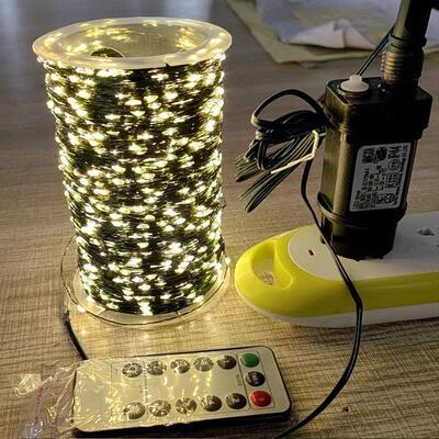 32Ft Christmas tree Led String Lights decoration copper wire