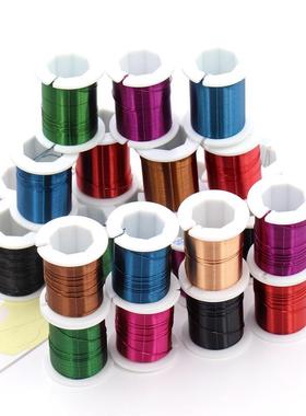 QA-1/155 漆包线 铜线 漆包铜线 高温直焊免刮漆变压器线圈 100克