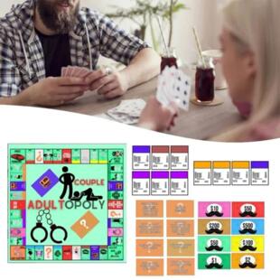Couple Couples Cards Game Deck Board Opoly Adult Intimacy