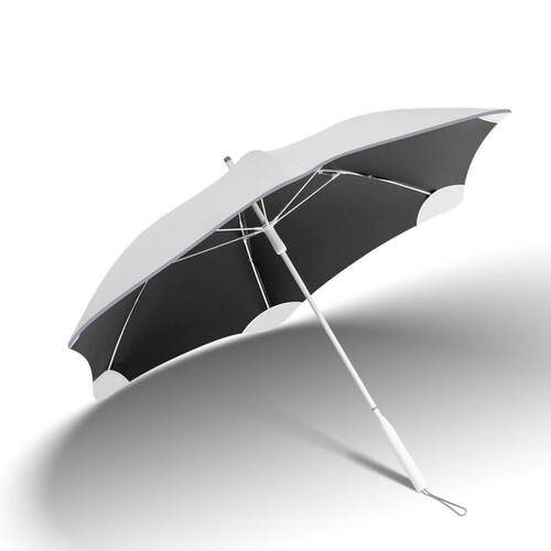 创意包角骨长柄雨伞圆角简约圆角雨伞广告伞加印logo