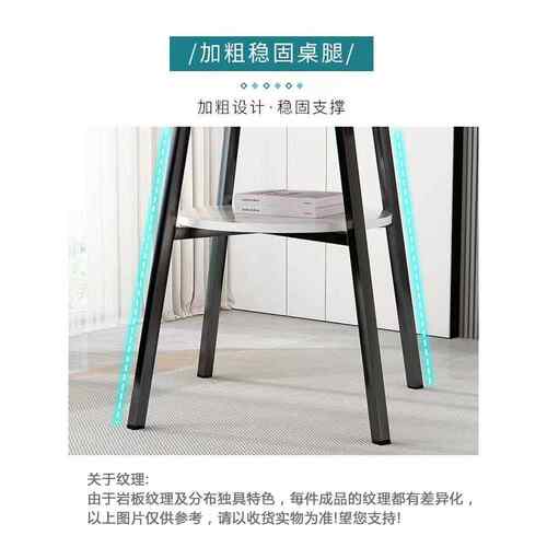 售楼处接待洽谈桌子简约小餐桌收纳商务圆桌谈判桌阳台桌会客桌椅