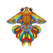 潍坊2025新款 国潮如意鱼风筝成人儿童室外运动厂家直销 风筝