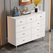 餐厅置物柜美甲家用柜子出租屋斗柜客厅靠墙边五斗柜储物柜收纳柜