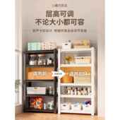 家用货架置物架多层落地客厅阳台收纳架厨房储物架杂物整理铁架子