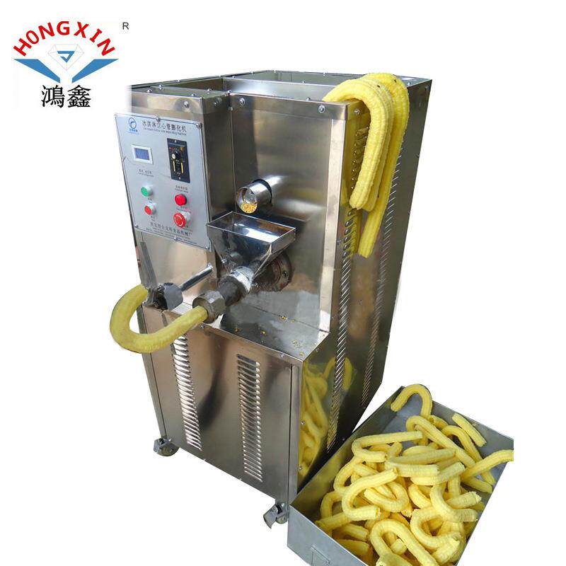 商用全自动玉米糁膨化机 五谷杂粮膨化机 拐棍式冰淇淋膨化机