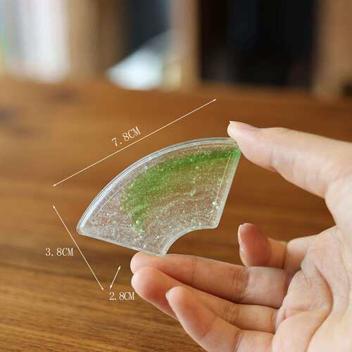 琉璃花品窗墨盒书房用文房精致摆UPL件笔插搁香装饰园林筑景观摆