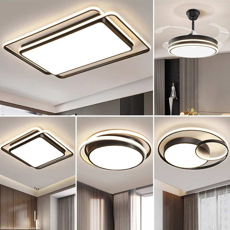 客厅灯大厅主灯现代简约餐厅卧室吸顶灯大气家用全屋灯具套餐组合