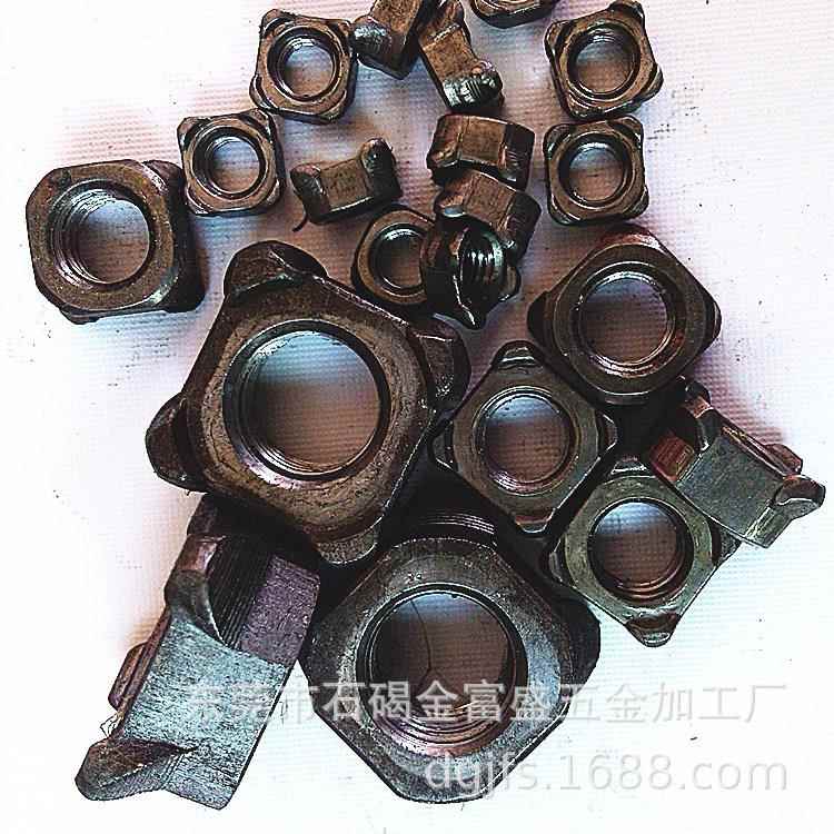 六角四方焊接螺母G4B1381/680英制1/ 3/8 1/2焊接6方螺母六角螺母