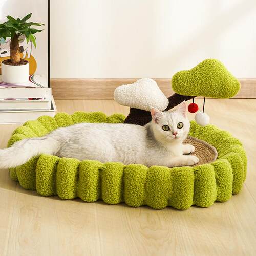 热销摇钱树造型四季通用猫抓盆特大号猫抓板剑麻玩具猫窝猫咪用品