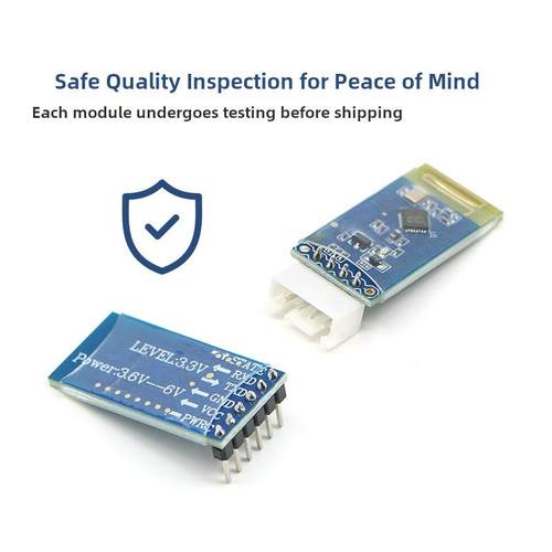 无线蓝牙串口透明传输模块Jdy33来自机器蓝牙手机通讯Ota升级Whee