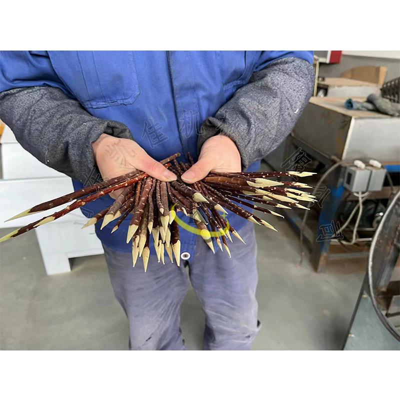 烧烤签削尖机 烧烤红柳签削尖机 红柳磨尖机 红柳条削尖磨尖机