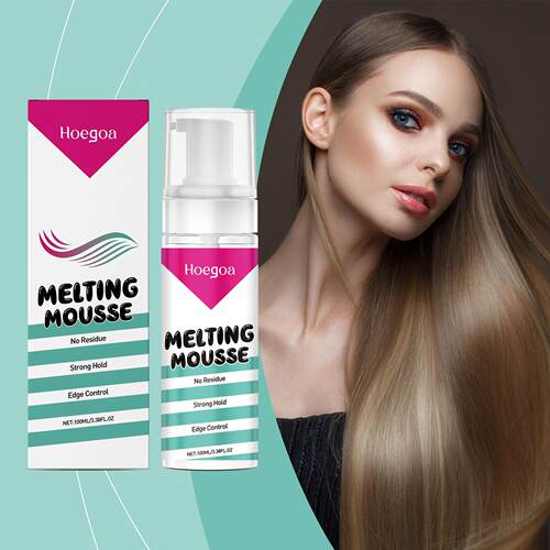 HOEGOA Wig Styling Mousse - Gentle Formula for Moisturizing,