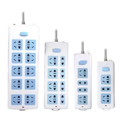 Power cord extension socket Plug wire board with towing Plat