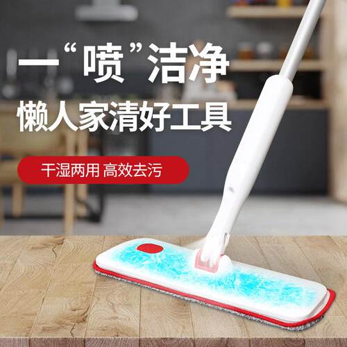 简简风百货懒人平板拖把喷水干湿两用家用木地板瓷砖拖地平拖地拖