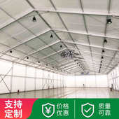 仓储篷房抗风篷房仓库物流存储库房车间大棚大型户外铝合金帐篷
