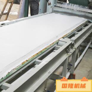 自动化高玻镁集装箱铺板生产线 菱镁发泡防火门芯板设备