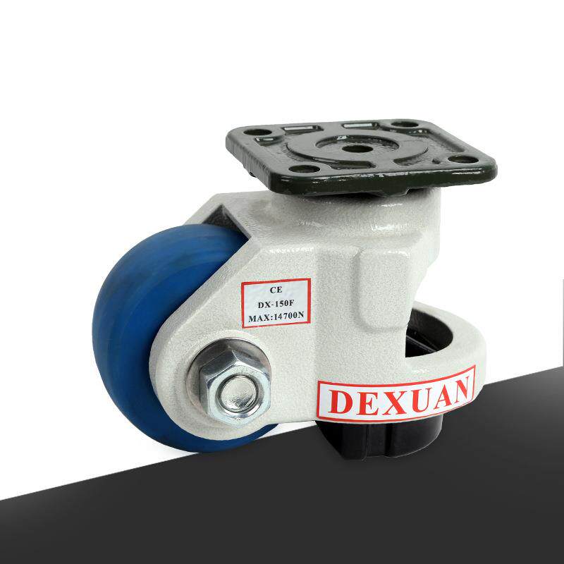 水平调节支撑脚轮DX-150F福马轮重型设备可移动重型轮