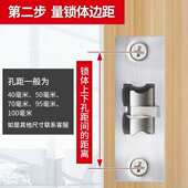 厂家直销单舌门锁家用通用型卧室房间房门木门锁具门把手