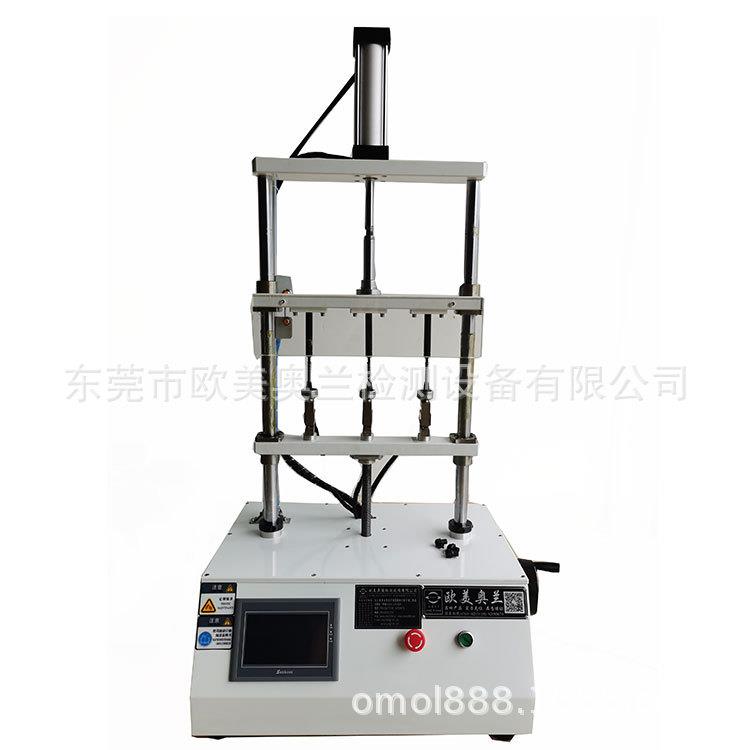 玻OM-880门璃纹锁检测仪器指纹锁刷卡指指寿命测试纹机