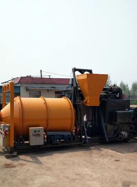 石灰路水泥混凝土基层混合料拌和HAP筑机机械青搅拌机沥青加热沥