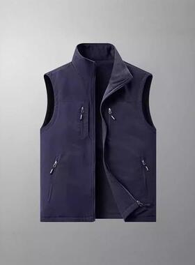 Men's Fleece-Lined Warm Fashionable Versatile Double-Sided