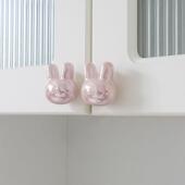 星翡2025新款 轻奢整体橱柜 简约萌兔柜子柜门抽屉衣柜拉手高档法式