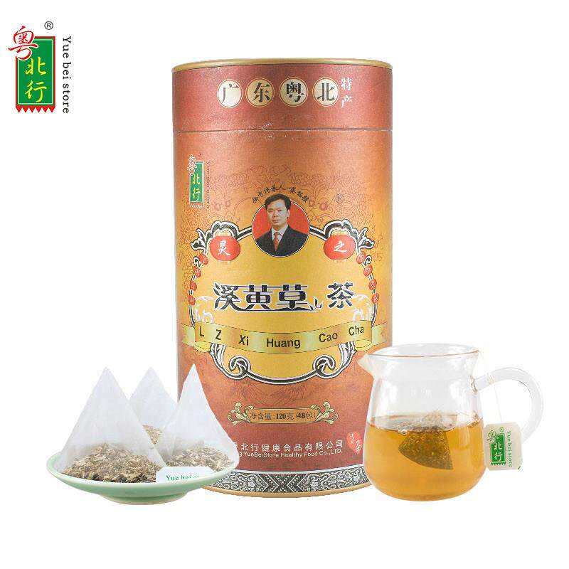 新疆包邮 灵之溪黄草茶 野生袋泡茶包凉茶叶熬夜应酬肝茶溪黄茶