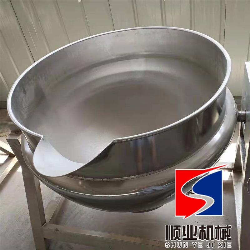 供应骨头汤蒸煮锅 可倾式夹层锅 秋梨膏熬制夹层锅 卤味夹层锅