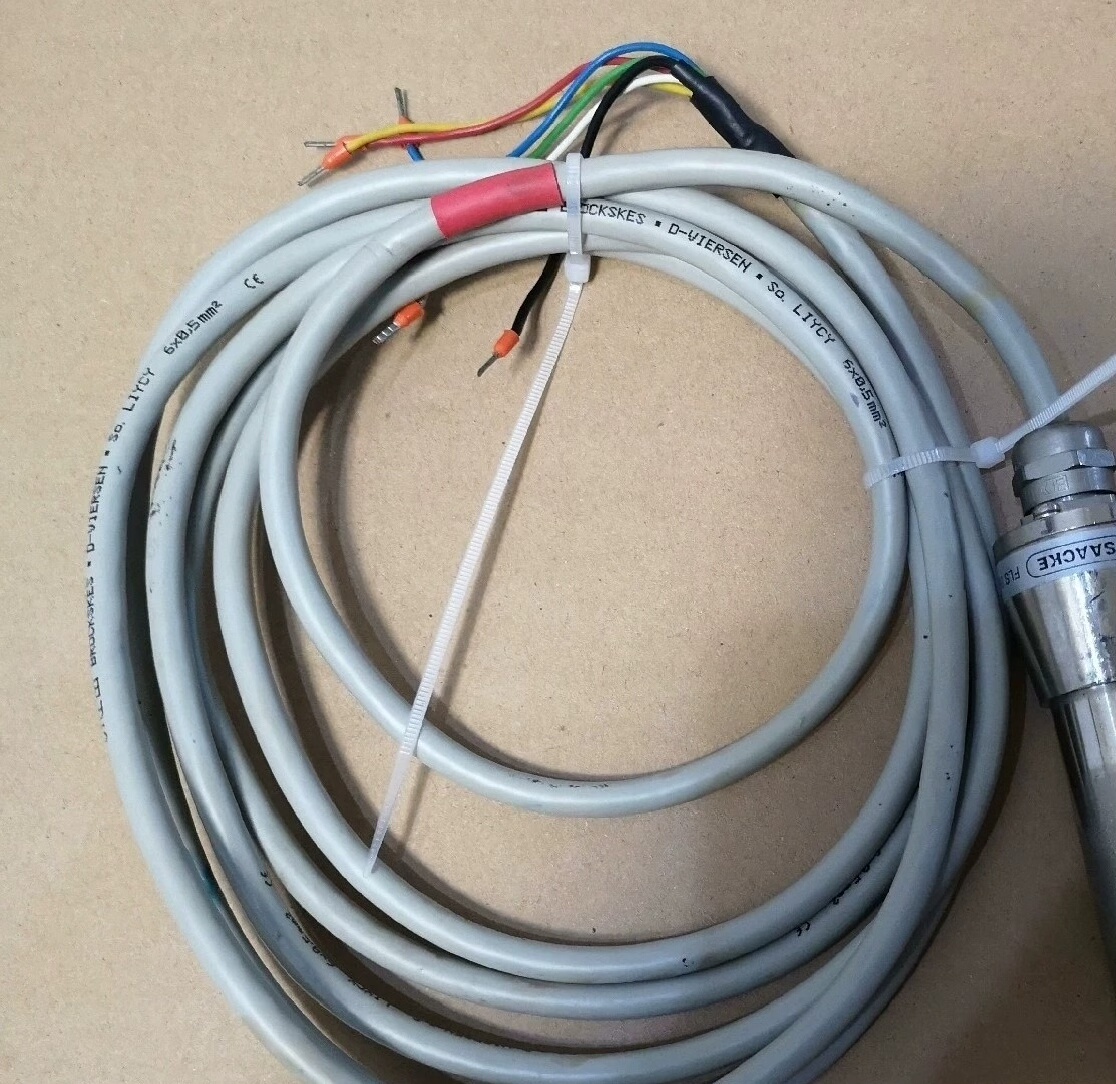 SAACKE FLS 09火焰探测器，99新带连接线，线长3