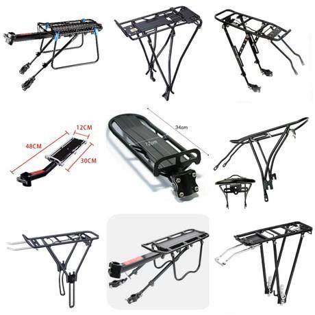 快拆货架自行车铝合金货架山地车座板自行车后座山地车后货架衣架