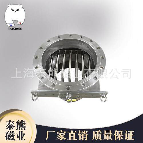 厂家供应抽屉式除铁器易清理强磁粉料除铁器管道除铁器吸铁器