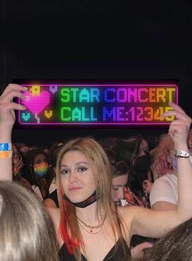 屏LED柔性软屏全彩LED显示贴屏广告随屏HRP门头智能车阳贴好彩厂