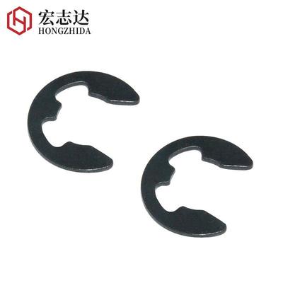 发黑口挡圈卡环  型挡圈 65锰E形轴E扣 开挡卡簧M1.5M2M3M4开M6M7