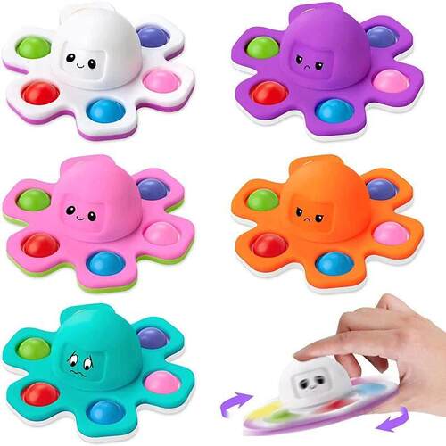 Antisss Push Bubbles Fidget Spinner for Kids and Adults