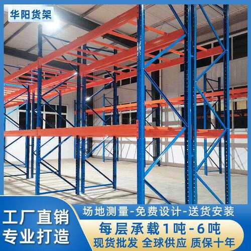 重型货架仓库加厚横梁式货架东莞工厂库房工业位重型仓储货架子