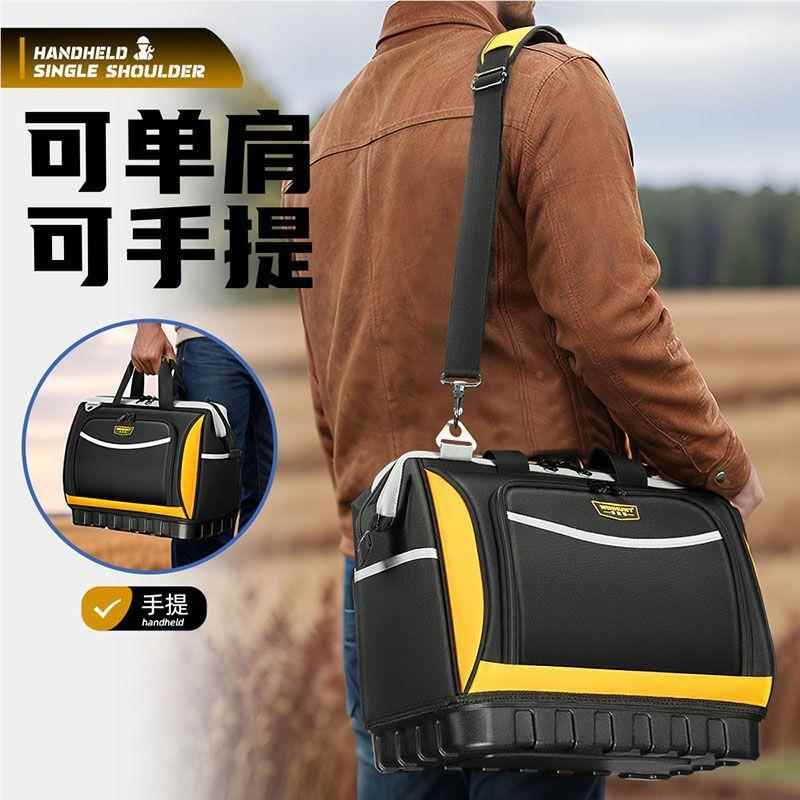 具帆包布耐磨功能工具袋帆布加厚多帆布包空调斜挎见描述手工提工