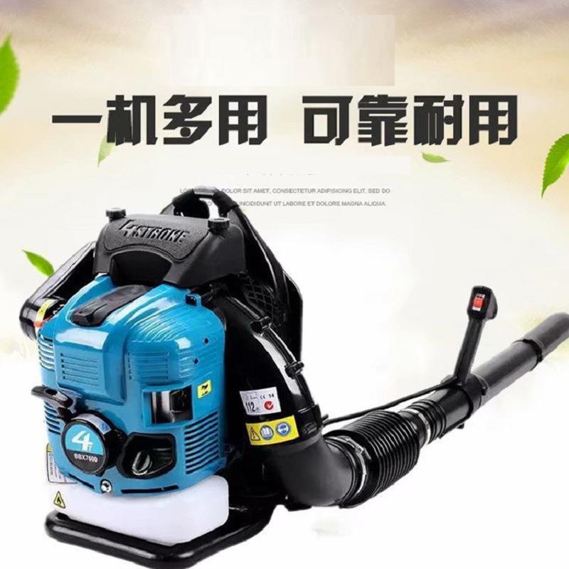 手提便携屋顶大棚大风力吹雪机 省油型小型便携背负式道路清洁机