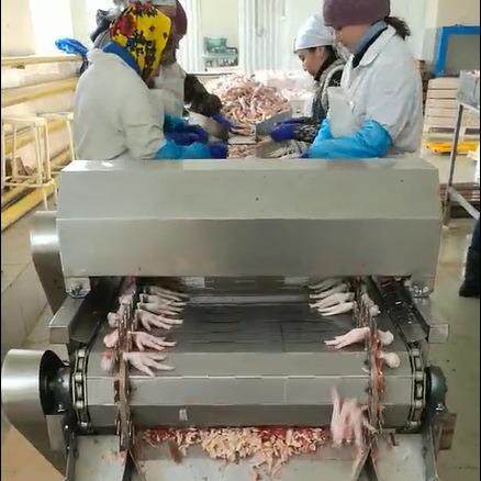 供应泡椒鸡爪切割机凤爪自动分段切割机大产量工厂价直销