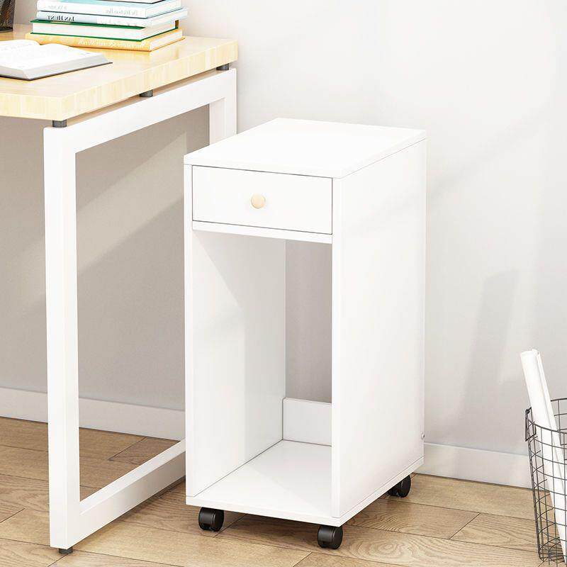 打印机置物架电脑主机架可移动放置收纳架带抽屉主机箱台式主机柜